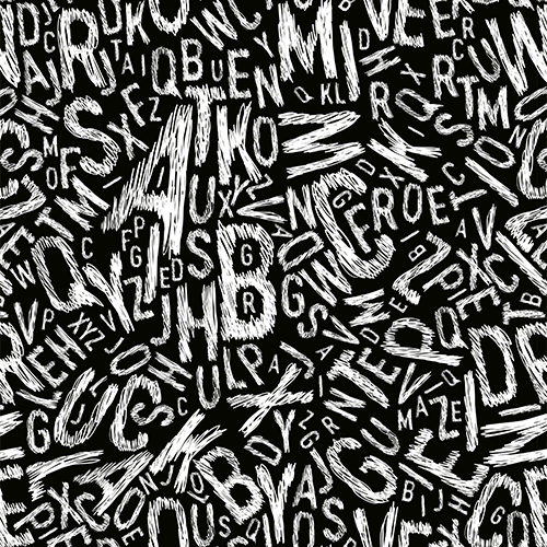 Letras e Casuais- Alfabeto Radical